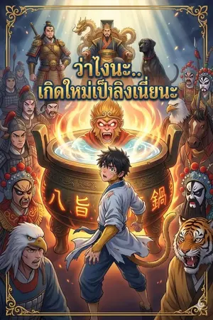 ปกนิยาย ว่าไงนะ..เกิดใหม่เป็นลิงเนี่ยนะ