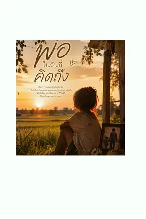ปกนิยาย “พ่อในวันที่คิดถึง” 🌙