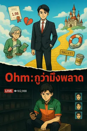 ปกนิยาย Ohm: กูว่ามึงพลาด