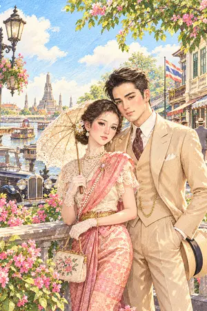 ปกนิยาย ใต้เงาดอกรัก