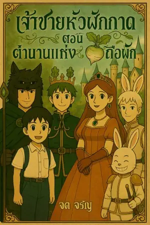 ปกนิยาย เจ้าชายหัวผักกาด ตอน ตำนานแห่งผู้ถือผัก