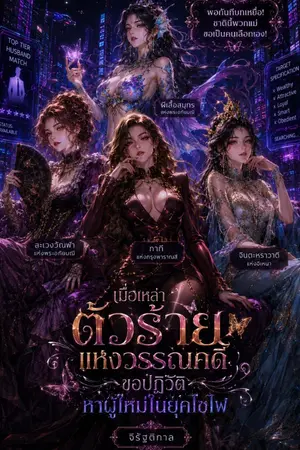 ปกนิยาย เมื่อเหล่าตัวร้ายแห่งวรรณคดี ขอปฏิวัติหาผู้ใหม่ในยุคไซไฟ (อ่านฟรี)