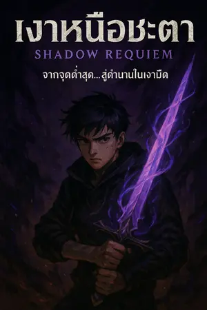 ปกนิยาย เงาเหนือชะตา (Shadow Requiem)