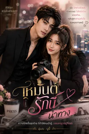 ปกนิยาย เหมันต์รักนี้นำทาง(ซีรีย์ชุดดวงใจสามฤดู)
