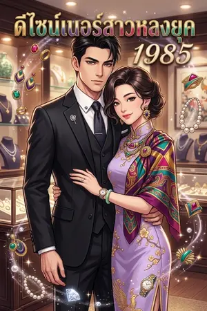 ปกนิยาย ดีไซน์เนอร์สาวหลงยุค 1985