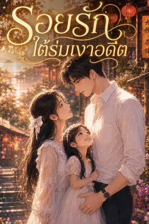 ปกนิยาย รอยรักใต้ร่มเงาอดีต