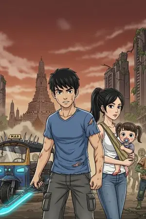 ปกนิยาย หัวหน้าครอบครัวในวันสิ้นโลก