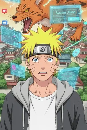 ปกนิยาย fic Naruto เกิดใหม่เป็นนารูโตะตอนโต