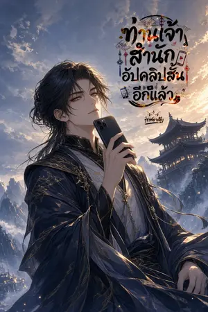 ปกนิยาย ท่านเจ้าสำนักอัปคลิปสั้นอีกแล้ว