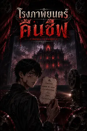 ปกนิยาย โรงภาพยนตร์คืนชีพ (Cinema of Rebirth)