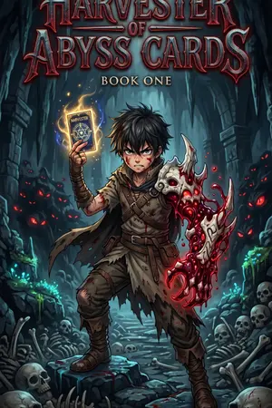 ปกนิยาย ผู้เก็บเกี่ยวการ์ดแห่งห้วงอสูร  (Harvester of Abyss Cards)