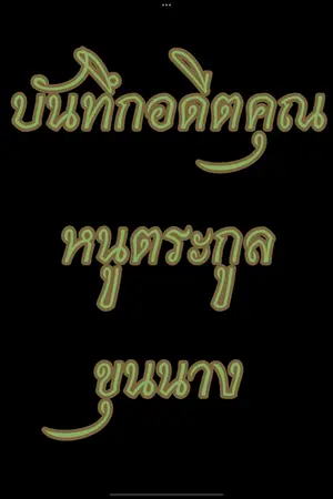 ปกนิยาย บันทึกของอดีตคุณหนูตระกูลขุนนาง