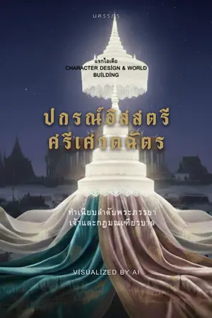 ปกนิยาย ปกรณ์อิสสตรีศรีเศวตฉัตร