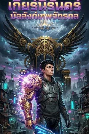 ปกนิยาย เกียร์นิรันดร์ บัลลังก์เทพจักรกล