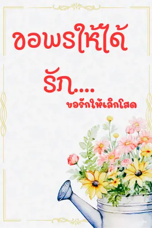 ปกนิยาย ขอพรให้ได้รัก...ขอรักให้เลิกโสด