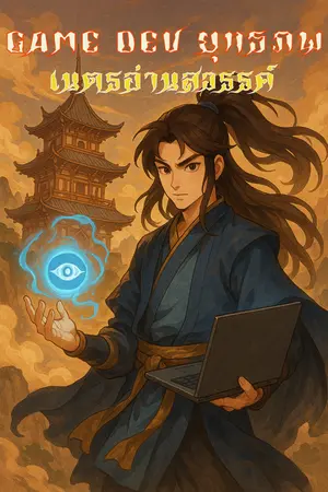 ปกนิยาย Game Dev ยุทธจักร : เนตรอ่านสวรรค์