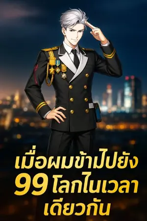 ปกนิยาย [นิยายแปล]: เมื่อผมข้ามไปยัง 99 โลกในเวลาเดียวกัน