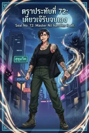 ปกนิยาย ตราประทับที่ 72: เดี๋ยวเจ๊รับจบเอง (​Seal No. 72: Master Nil Handles It All)