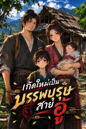 ปกนิยาย เกิดใหม่เป็นบรรพบุรุษสายอู้