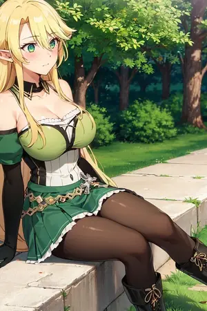 ปกนิยาย เกิดใหม่เป็นเอลฟ์ตัวสุดท้ายของโลกแฟนตาซีจ้า