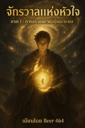 ปกนิยาย จักรวาลแห่งหัวใจ