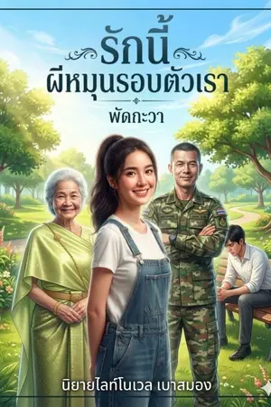 ปกนิยาย (จบ) รักนี้ผีหมุนรอบตัวเรา