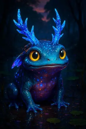 ปกนิยาย บันทึกจอมอสูรคางคก