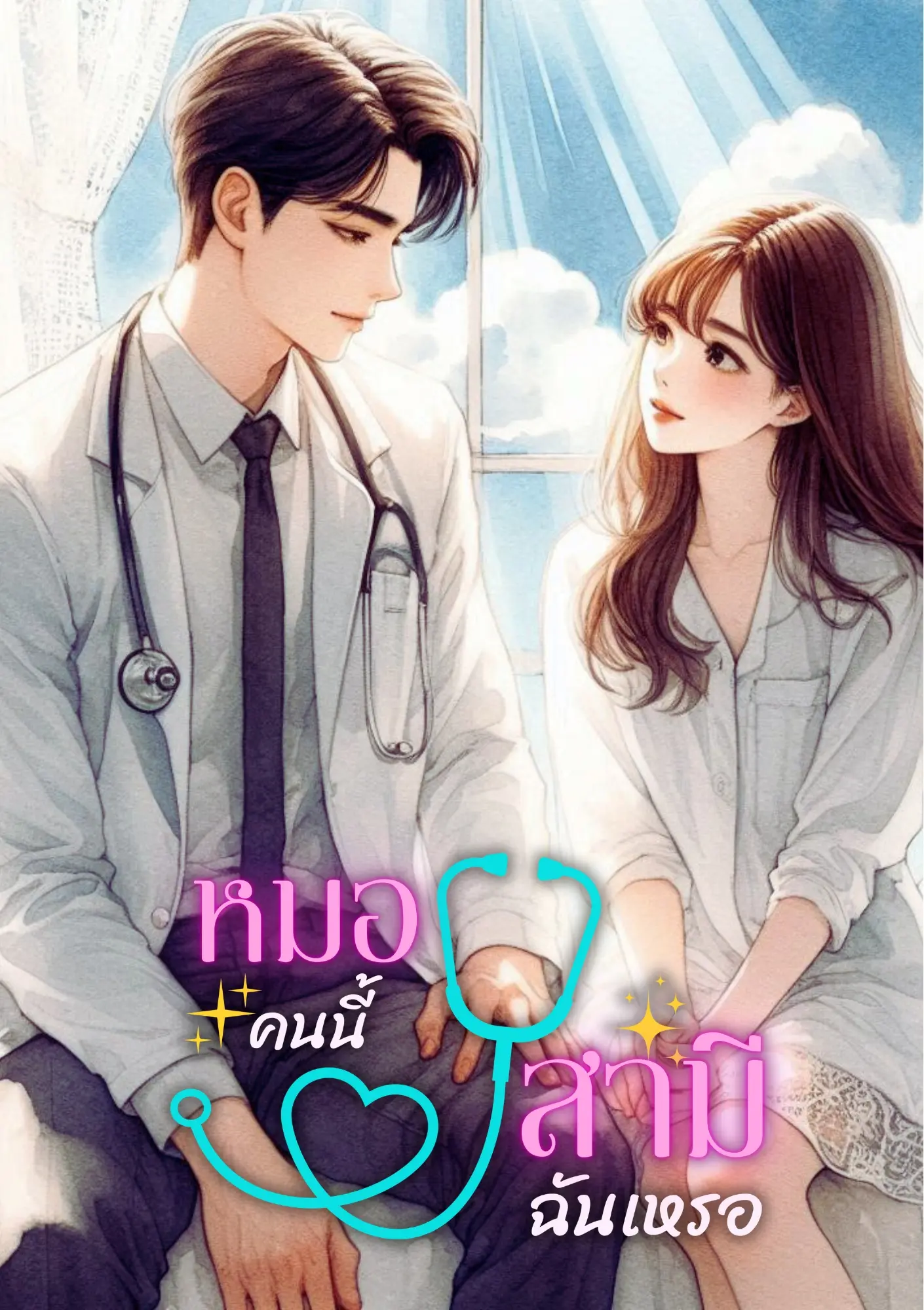 ปกนิยาย หมอคนนี้สามีฉันเหรอ