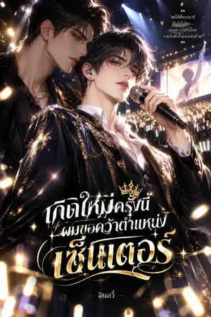 ปกนิยาย เกิดใหม่ครั้งนี้ ผมขอคว้าตำแหน่งเซ็นเตอร์