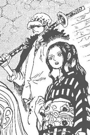 ปกนิยาย [One piece] Law x Robin - Into Orbit