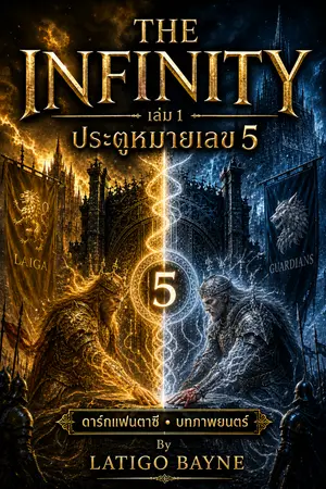 ปกนิยาย THE INFINITY— ผนึกรักบมฑูติ (เวอร์ชั่น กึ่งบทภาพยนต์)