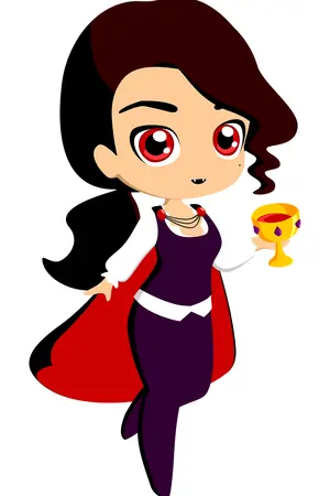 ปกนิยาย ตื่นมาท่ามกลางมิติผีดูดเลือด