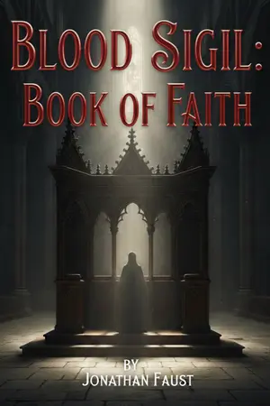 ปกนิยาย รหัสลักษณ์สีชาด: บรรพแห่งศรัทธา (Blood Sigil: Book of Faith)