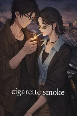 ปกนิยาย Detective Conan - cigarette smoke (hagiwara kenji x oc)