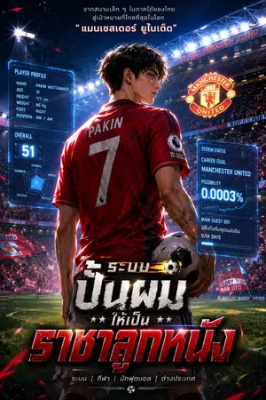 ปกนิยาย ระบบปั้นผมให้เป็นราชาลูกหนัง