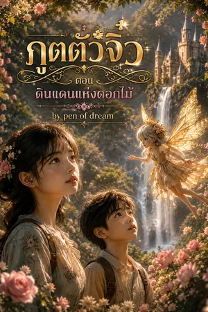 ปกนิยาย ภูตตัวจิ๋ว ตอน ดินแดนแห่งดอกไม้