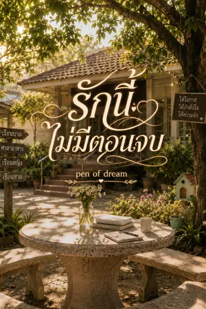 ปกนิยาย รักนี้ ไม่มีตอนจบ