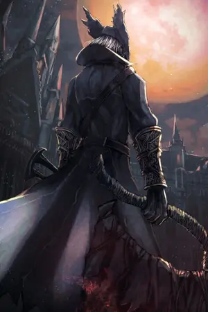 ปกนิยาย Huntress Among Heroes ( Bloodborne OC Hunter X MHA )