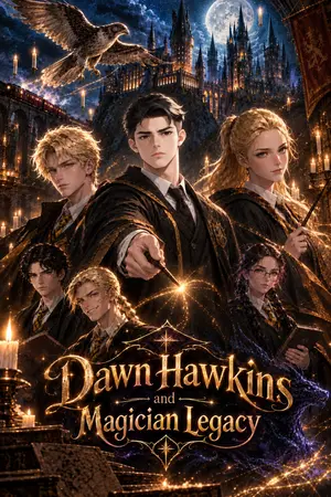 ปกนิยาย [ Fic Harry Potter ] Dawn Hawkins and Magician Legacy (ดอว์น ฮอว์กินส์ กับ บรรพชนผู้วิเศษ)