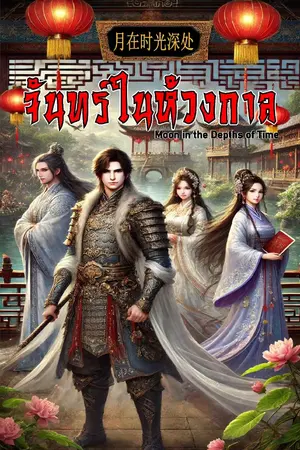 ปกนิยาย จันทร์ในห้วงกาล