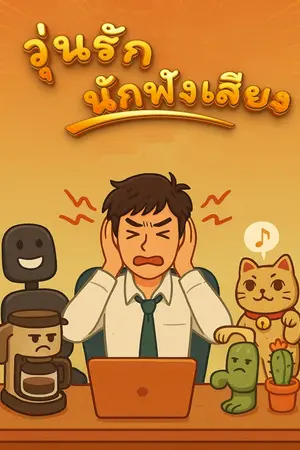 ปกนิยาย วุ่นรักนักฟังเสียง