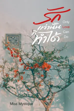 ปกนิยาย รักเท่านั้นที่ทำได้