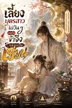 ปกนิยาย เลี้ยงบุตรสาวไปวัน ๆ เหตุใดข้าจึงกลายเป็นเซียน [นิยายแปล]