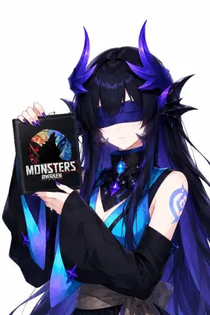 ปกนิยาย fic monster awaken ภาค การตามหากุญแจ