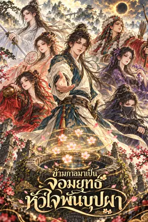 ปกนิยาย ข้ามกาลมาเป็นจอมยุทธ์หัวใจพันบุปผา