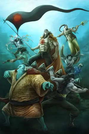 ปกนิยาย วันพีช : ยุคสมัยของมนุษย์เงือก (นิยายแปล)