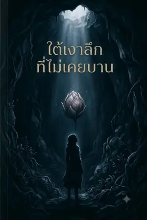 ปกนิยาย ใต้เงาลึกที่ไม่เคยบาน