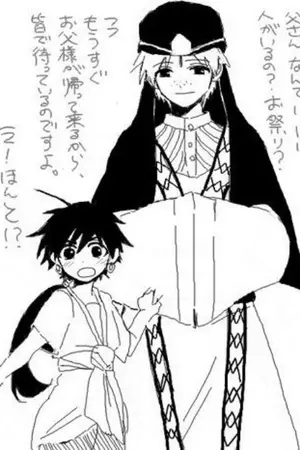 ปกนิยาย (Fanfiction) [Magi] การกลับมาของซินแบด ผู้พิชิตเจ็ดคาบสมุทร