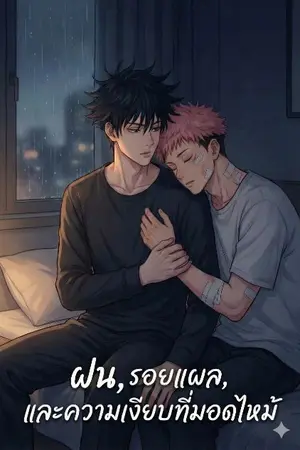 ปกนิยาย ฝน, รอยแผล, และความเงียบที่มอดไหม้ (Megumi x Yuji)