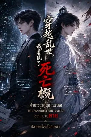 ปกนิยาย ข้ามเวลายุคโกลาหล ข้ามองเห็นอัตราการตาย (穿越乱世，我能看见死亡率 )
